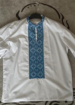 Вишиванка синя