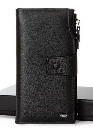 Podium кошелек classic мужской кожа dr. bond mb-2 black