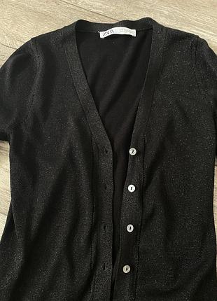 Жіночий реглан zara чорний 2