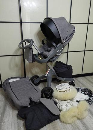 Коляска stokke xplory 2 в 1