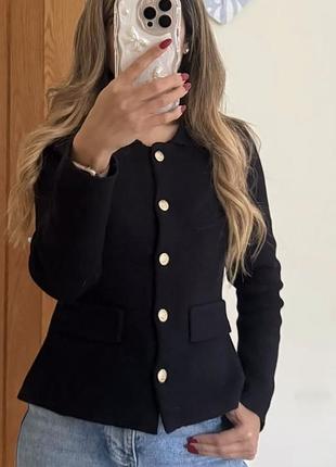 Must have! трикотажний піджак/кардиган/светр/кофта на ґудзиках від іспанського бренду zara.