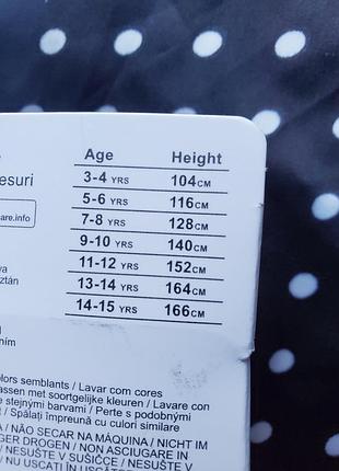 Черные колготки на 5-6 лет 4