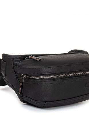 Podium сумка чоловіча на пояс шкіра bretton 9338-20 black