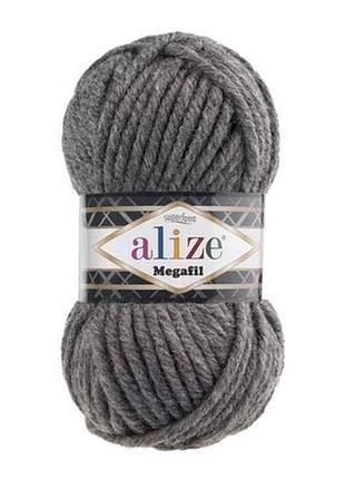 Пряжа megafil super lana 182 5шт/уп тм alize