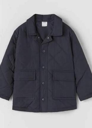 New collection! супер зручна осіння/демісезонна стьобана куртка zara на хлопчикa.