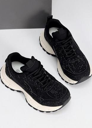 Кроссовки стразы 9