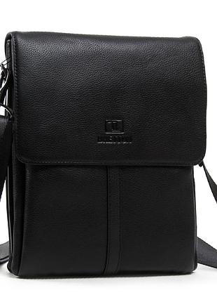 Podium сумка мужская планшет кожа bretton 5387-3 black