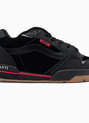 Чорні кеди унісекс vans rowley xlt black chilli pepper х ванс 38