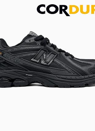 Чорні кросівки унісекс new balance 1906 black cordura winter termo gore-tex x нью беланс 42