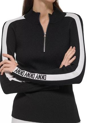 Dkny джемпер в рубчик, поло