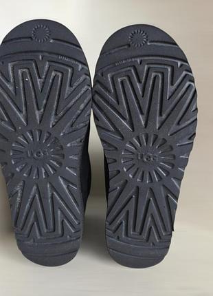 Замшевые угги ugg classic mini star 8