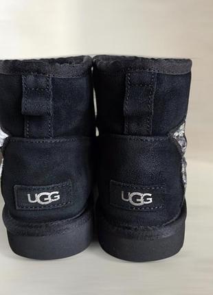 Замшевые угги ugg classic mini star 5