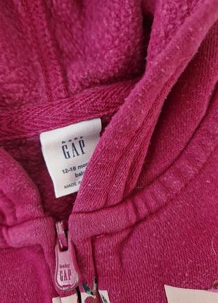 Кофта для дівчаток gap рожева 3