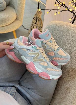 👟 кросівки nb new balance 9060 joe freshgoods inside voices baby shower blue   / наложка bs👟