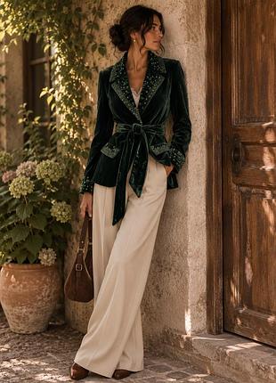Оксамитовий піджак від laura ashley❤️‍🔥
