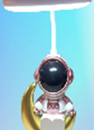 Настольная лампа с аккумулятором с фигуркой космонавта astronaut lamp