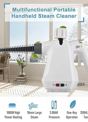 Багатофункційний ручний пароочисник handheld steam cleaner. парова швабра