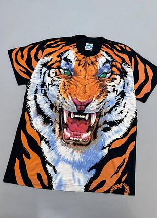 Футболка чоловіча liquid blue tiger 1995 john connell вінтажна l-xl