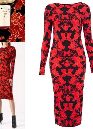 Яскрава сукня по фігурці- bodycon
