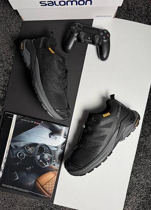 Чоловічі кросівки salomon x-adventure gtx black grey