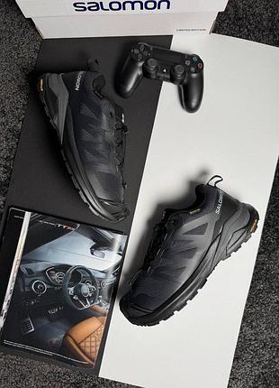 Чоловічі кросівки salomon x-adventure gtx anthracite black