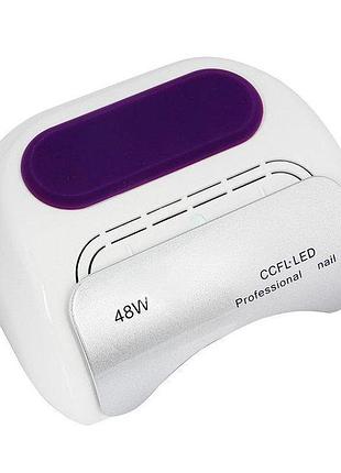 Лампа гибридная nail professional 48w ccfl+led белая