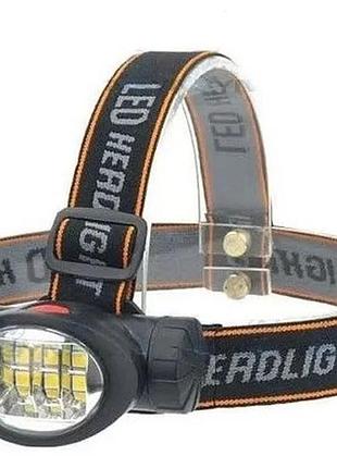 Налобный фонарик x-bail bl-205-6smd