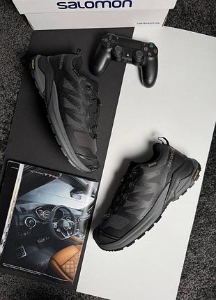 Чоловічі кросівки salomon x-adventure gtx dark grey black