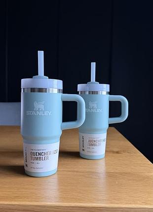 Термочашка з нержавіючої сталі stanley quencher protour flip straw tumbler