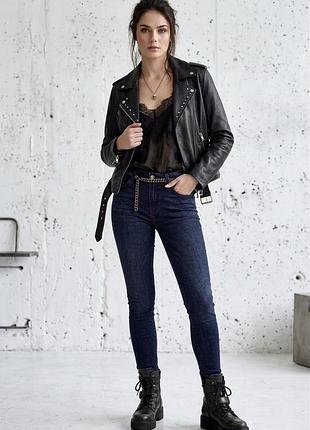 Темно-сині скінні pulz jeans emma 🇩🇰 данія — знову в тренді