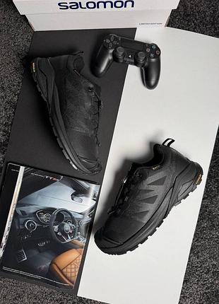 Чоловічі кросівки salomon x-adventure gtx all black