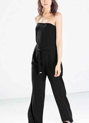 Комбинезон женский р.l (укр.48) черный 7855374800 тм zara