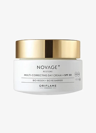 Омолаживающий дневной крем spf 30 novage+ restore