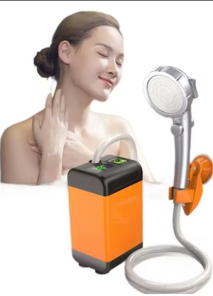 Портативний душ 3,7 в насос 4800 ма·год із 3 режимами напору outdoor shower and xl-1402