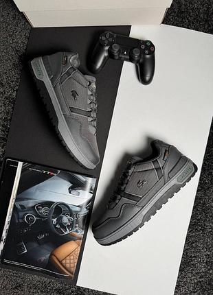 Чоловічі кросівки lacoste t-clip winter gtx grey
