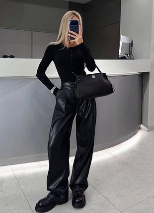 🖤снова в наличии 🖤кожаные штаны эко кожа