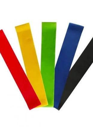 Фитнес резинки 5 шт fitness rubber bands