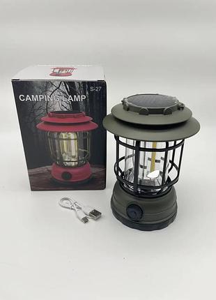 Лампа camping solar lamp s-27