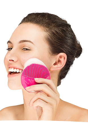 Массажер для лица, foreo luna mini 2 фуксия 3
