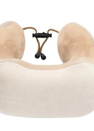 Масажна подушка з вібрацією та функцією пам'яті u-shaped massage pillow