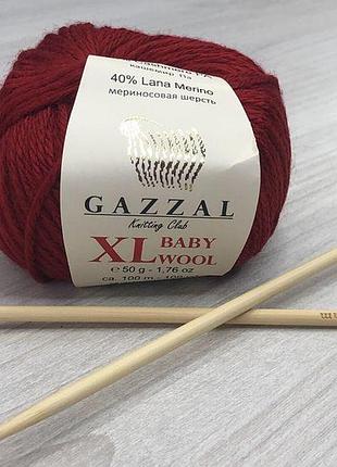Пряжа gazzal baby wool xl цвет 816