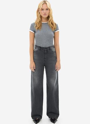 Джинси жіночі baggy grey jeans сірі
