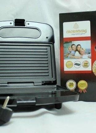 Сендвичница sandwich maker crownberg cb 1070 2