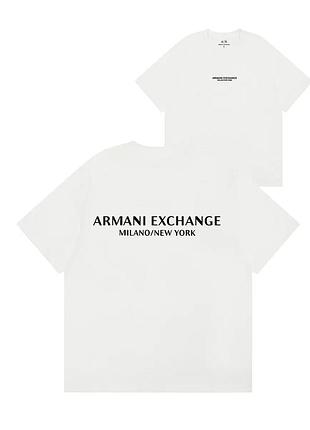 Футболка loys хлопковая с принтом armani exchange sk8 art.002 l