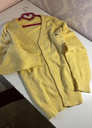 Светрик кардиган lacoste