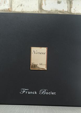 Парфумована вода franck boclet nirvana набір