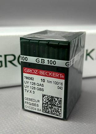 Голки для плоскошовних машин groz beckert uy 128gas gebedur №100