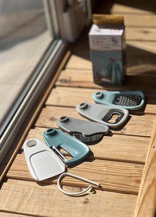 Набор из кухонных терок и ножей 5 предметов kitchenware брелок
