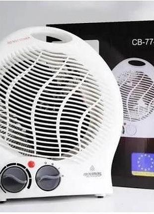 Обогреватель crownberg cb-7746 тепловентилятор, дуйчик 2000 вт
