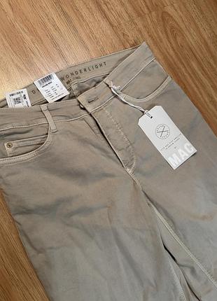 Жіночі брюки mac jeans wonderlight бежеві